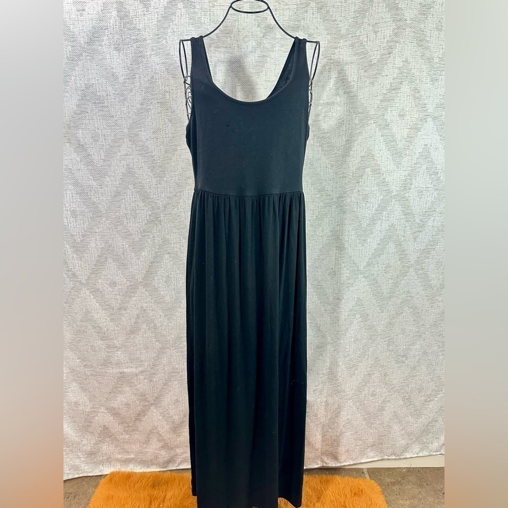 Gap Maternity black maxi dress size M